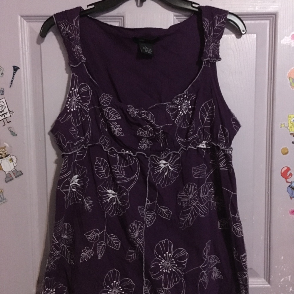 BCBGMaxAzria Floral Sleeveless Women’s Top